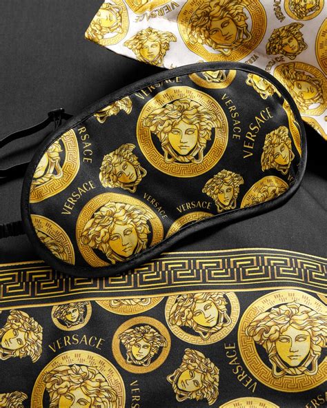 versace sleep mask|Medusa Amplified Sleep Mask Black,Print .